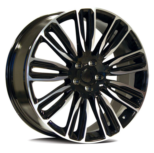 Replica Landrover 9034 | Svr BLACK POLISH 20x9.5 5x120 48P