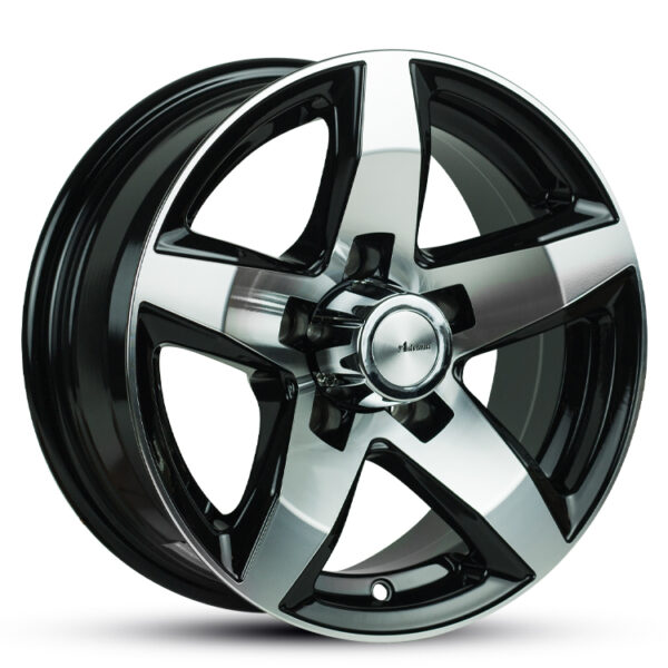 Advanti Racing Vulcan 0 GLOSS BLACK 14x6 5x114.3 0P