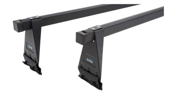 ProRack Classic Trade Bar Black 160 cm Pair + 21 cm Legs
