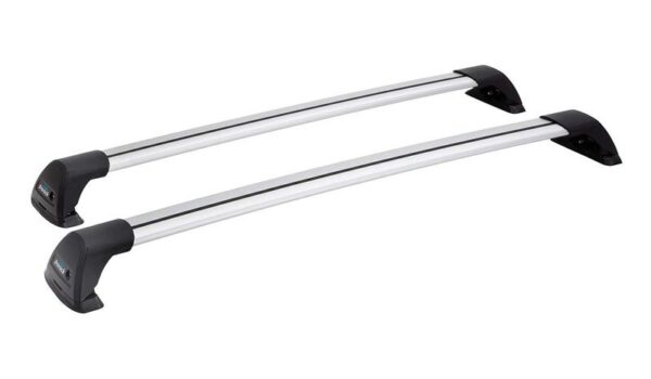 ProRack Aero Flush Bar Silver 125 cm Pair - Image 2