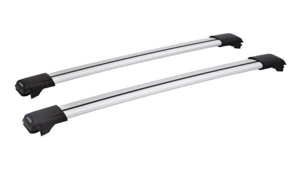 ProRack Aero Rail Bar Silver 98 to 108 cm Pair - Image 2