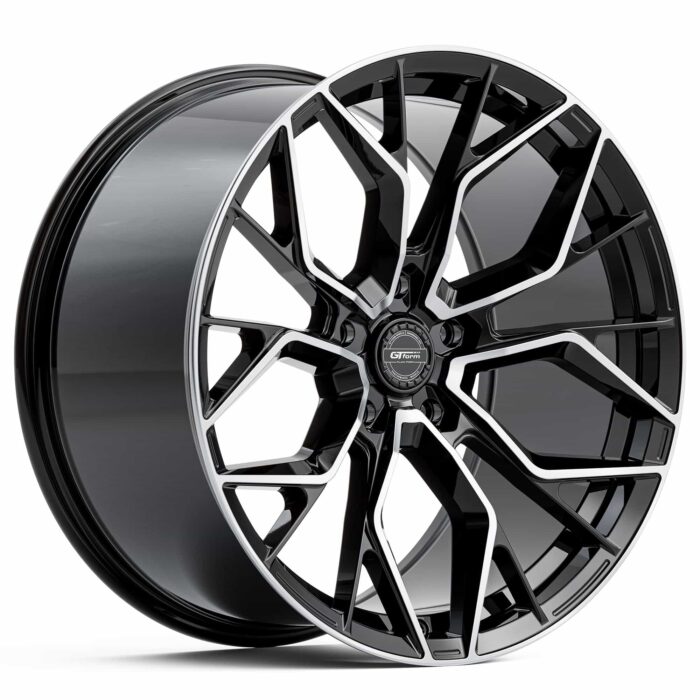 GT Form Marquee Satin Black 22x10.5 5x130 ET45