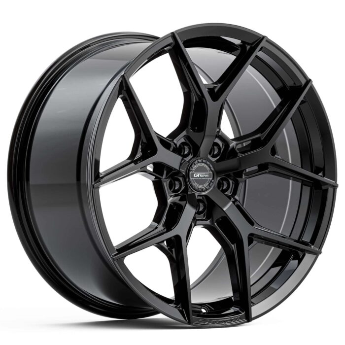 GT Form Torque Gloss Black 20x8.5 5x130 ET45
