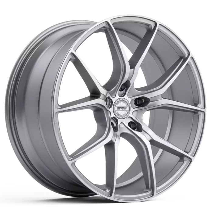 GT Form Venom Silver Machined Face 20x8.5 5x130 ET45