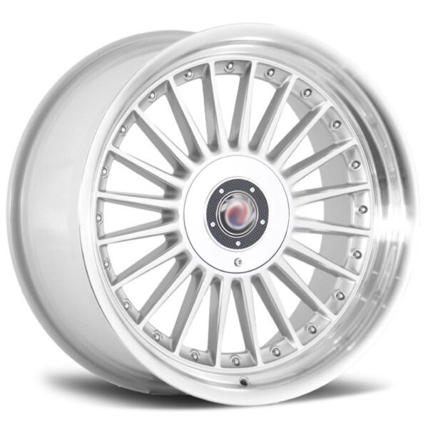 REPLICA BMW | MINI 5010 | ALPINA-2 SILVER MACHINED LIP 19x10 5x112,5x120 40P