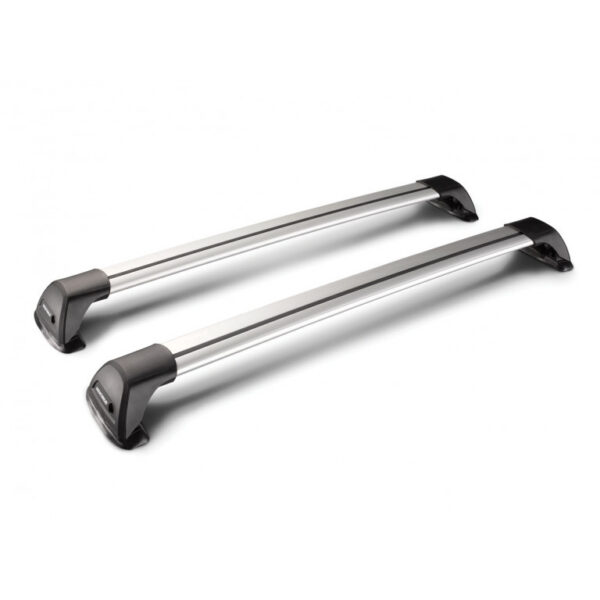 Yakima Aero Flush Bar 120cm Black Roof Rack Pair S10YB