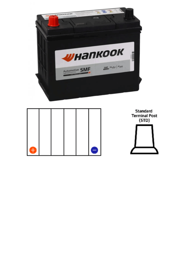 Hankook EFB Se Q85R(90D23R) 670CCA 65CAP
