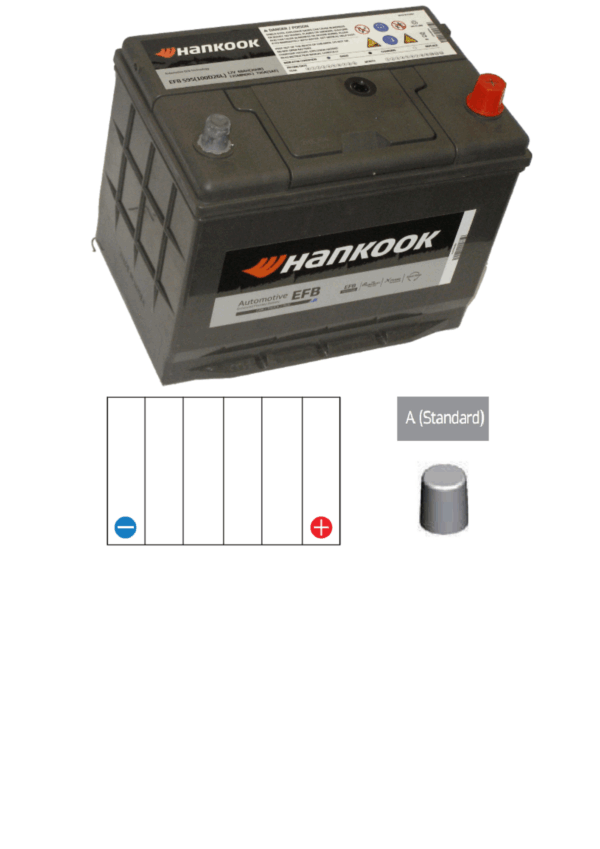 Hankook EFB Se S95(100D26L) 730CCA 68CAP
