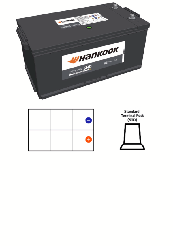 Hankook SHD72512 1150CCA 225CAP