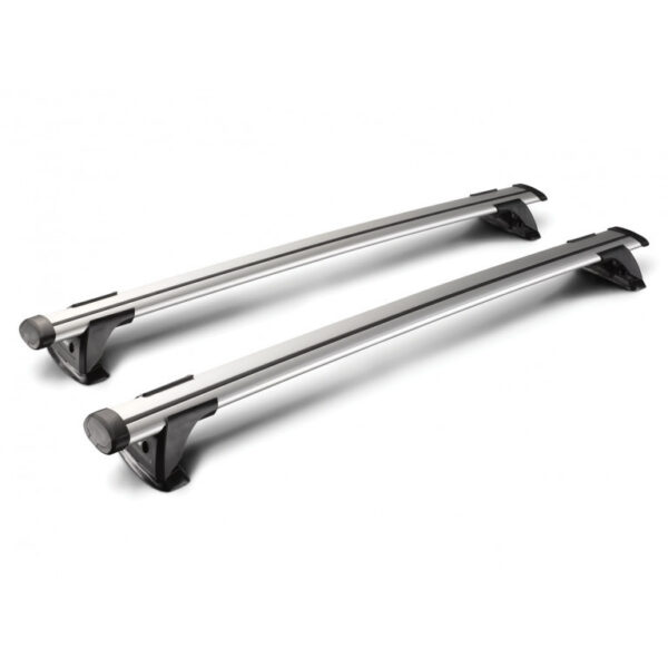 Yakima Aero ThruBar 120 cm Silver Pair (S16Y) - Image 2