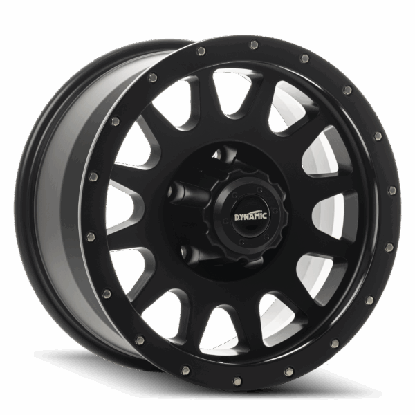 Dwc Alloy Brutal Satin Black 17x8.5 5x150 ET-50