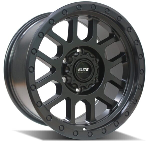 Elite Detroit Satin Black 17x8 6x139.7 ET30
