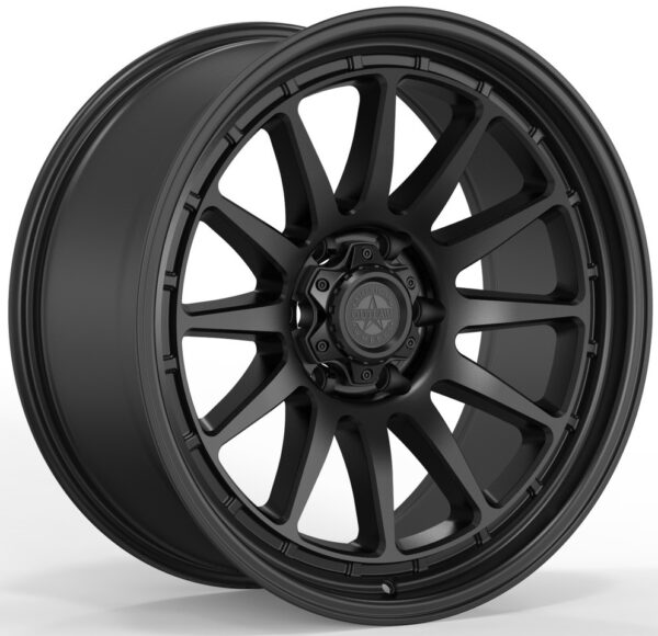 American Outlaw Spike-R Satin Black 18x8.5 6x139.7 ET30