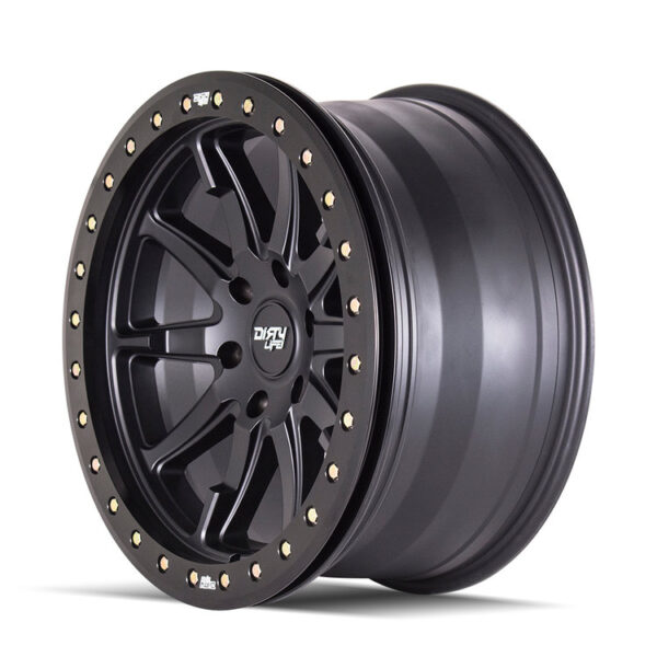 Dirty Life Dual Tek DT2 Matte Black 17x9 5x150 ET-12 - Image 2