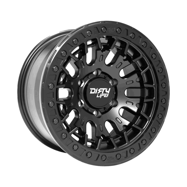 Dirty Life Dual Tek DT3 Matte Black 17x9 6x139.7 ET-12