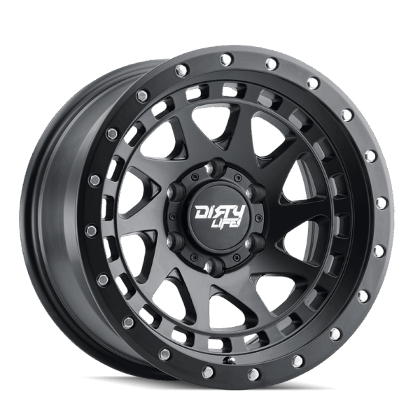 Dirty Life Enigma Pro Matte Black 17x9 6x139.7 ET10