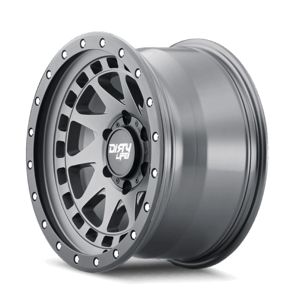 Dirty Life Enigma Pro Satin Graphite Black Lip 17x9 6x139.7 ET10 - Image 2