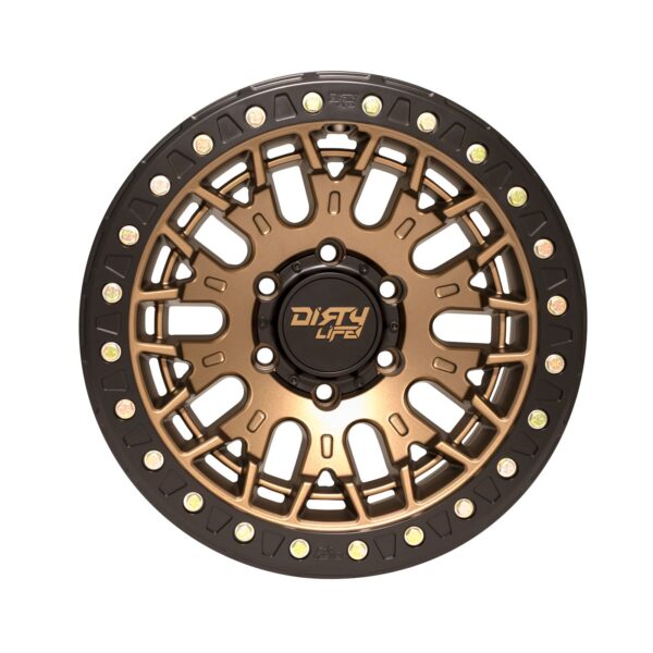 Dirty Life Dual Tek DT3 Dark Matte Bronze 17x9 6x139.7 ET25 - Image 2