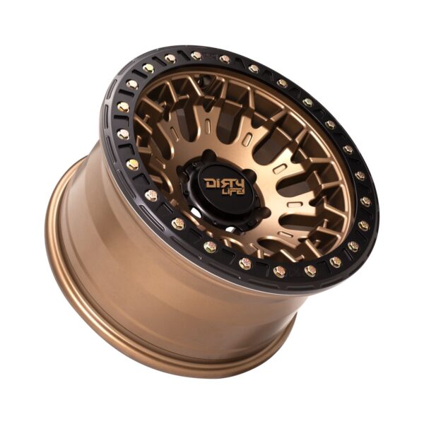 Dirty Life Dual Tek DT3 Dark Matte Bronze 17x9 6x139.7 ET25 - Image 3