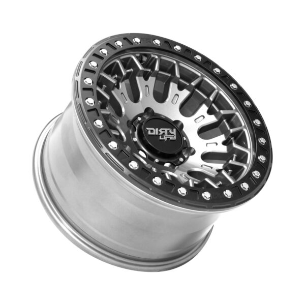 Dirty Life Dual Tek DT3 Gloss Metallic Graphite 17x9 6x139.7 ET25 - Image 3