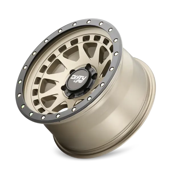 Dirty Life Enigma Pro Satin Gold Black Lip 17x9 6x139.7 ET10 - Image 3