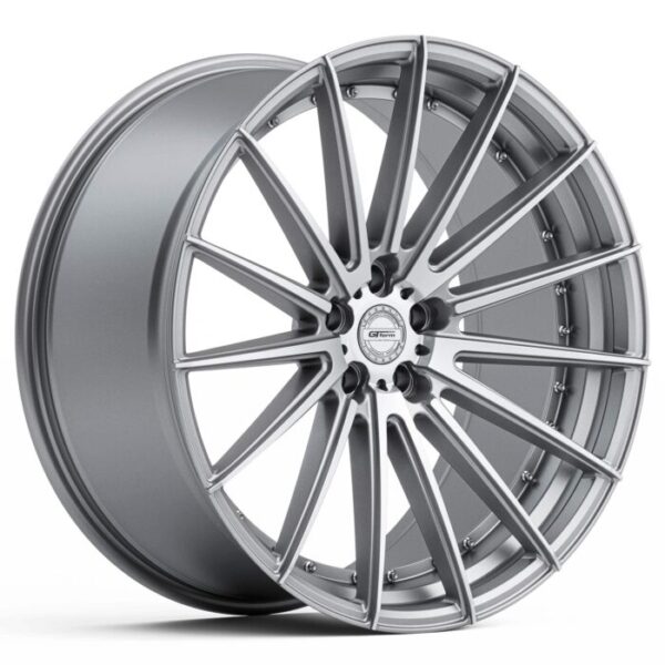 GT Form Anvil Silver Machined Face 22x10.5 5x108 ET45