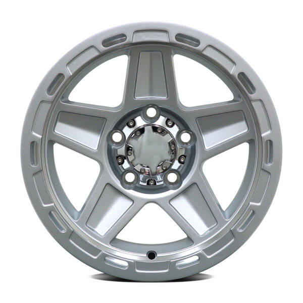 Diezel 3523 Matte Silver 13x5 5x114.3 ET0 - Image 2