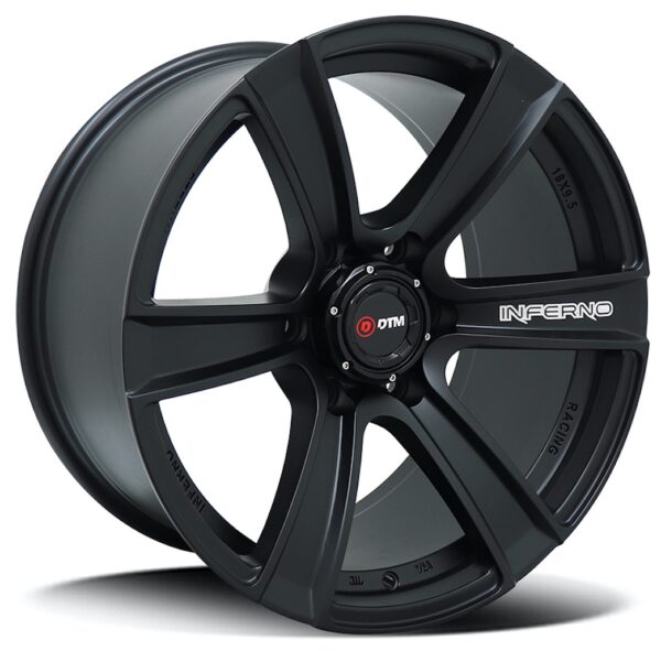 DTM Hd KS266/KF902 | Inferno Satin Black 20x9.5 6x139.7 ET15