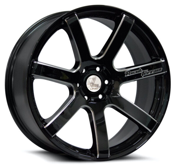 Lenso Rct | Rtc Rt-Concave Gloss Black Milled 20x9 6x114.3 ET35