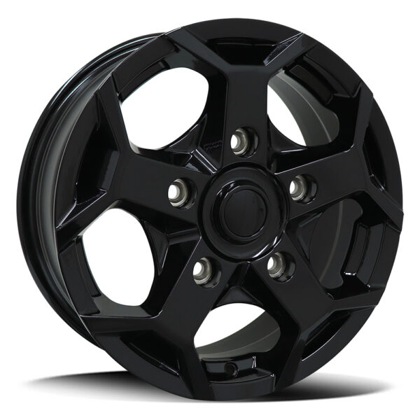 Replica Ford 559 | Transit Gloss Black 16x6.5 5x160 ET60