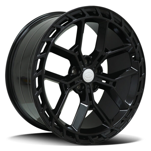 Replica Landrover 6690 Gloss Black 22x10 5x120 ET40