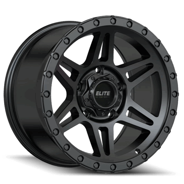Elite Weapon Satin Black 17x9 6x139.7 ET15