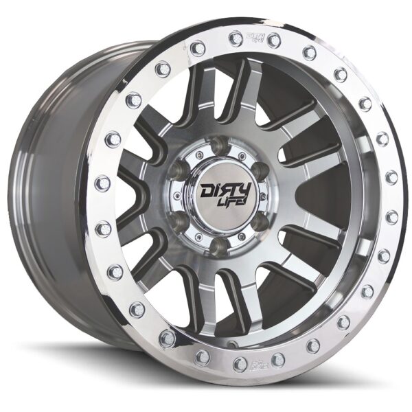 Dirty Life Canyon Pro Machined 17x9 6x139.7 ET10