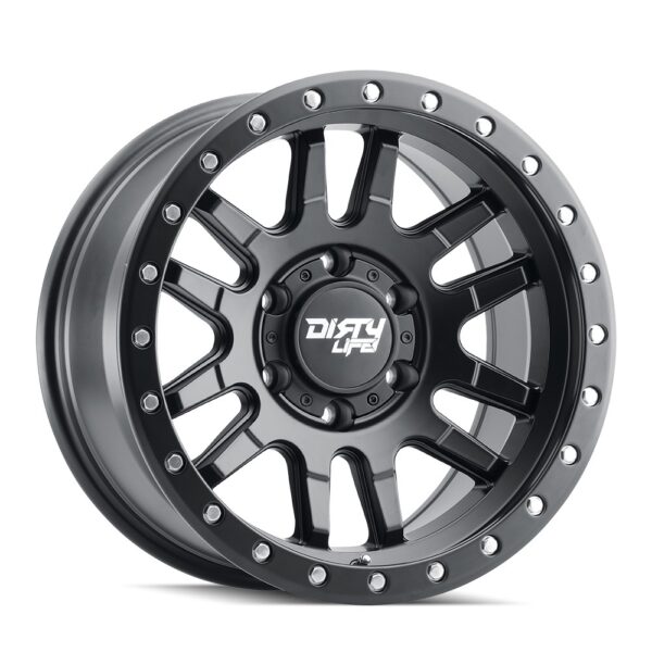 Dirty Life Canyon Pro Matte Black 17x9 6x139.7 ET10