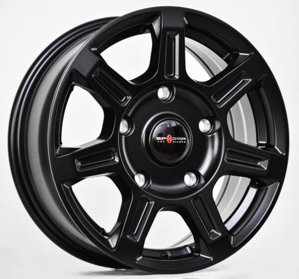 Spyder Enforcer Satin Black 16x6.5 5x160 ET42