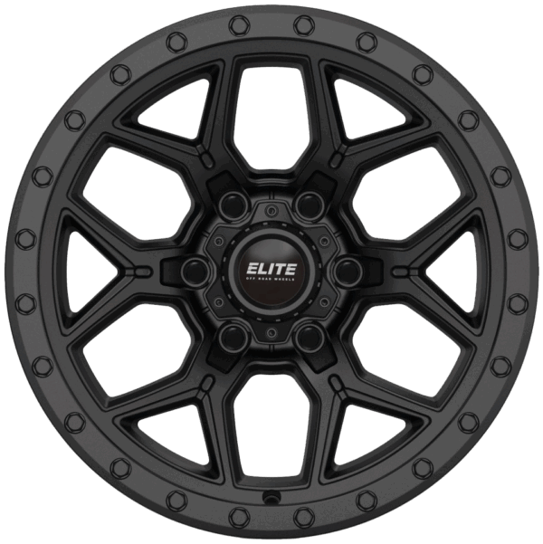 Elite Fusion Satin Black 18x9 6x139.7 ET18 - Image 2