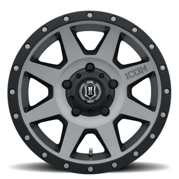 Icon Alloy Wheels Rebound Titanium 17x8.5 6x139.7 ET18 - Image 2