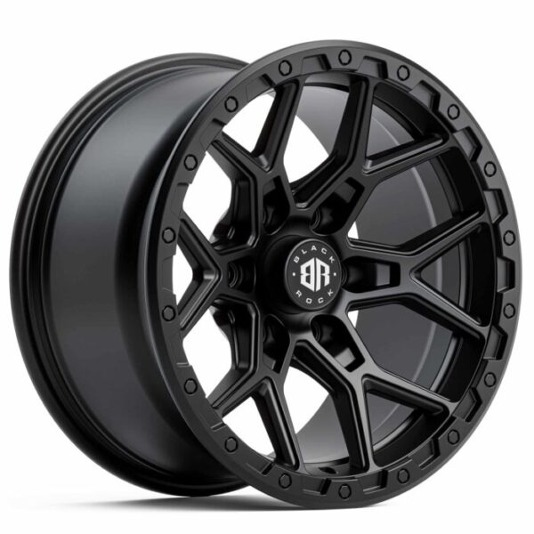 Black Rock Viper Satin Black 17x9 6x114.3 ET12