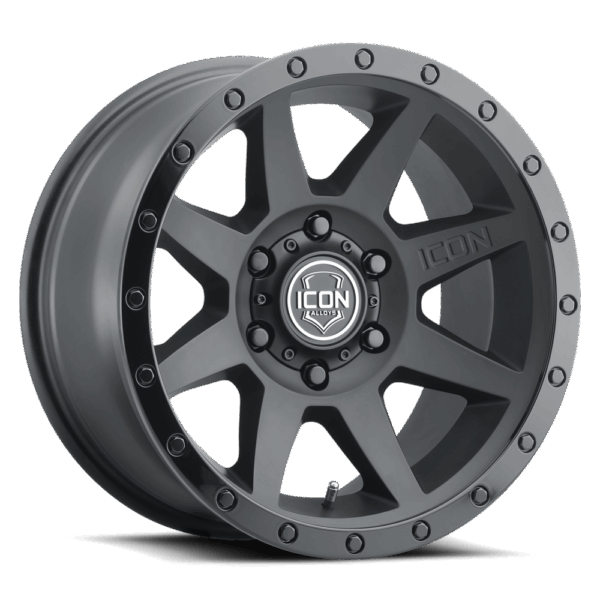 Icon Alloy Wheels Rebound Double Black 17x8.5 6x139.7 ET18