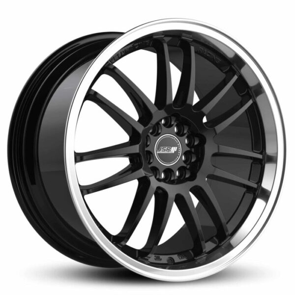 Jsr ST32 Gloss Black Machined Lip 18x8.5 5x114.3 ET35