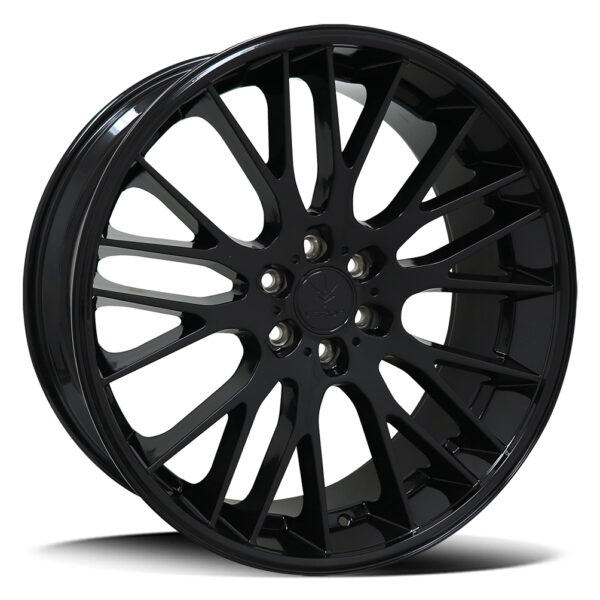 Diezel LC537 Gloss Black 22x9.5 6x120 ET35