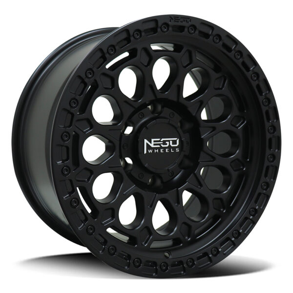 Diezel N06 | NEGU-6 Satin Black 17x8.5 6x139.7 ET-12