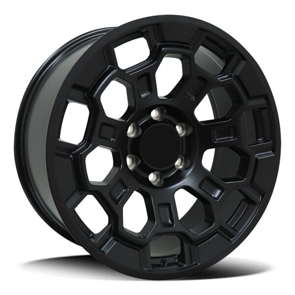 Replica Toyota 2424 | Tri-Hi Satin Black 20x9 6x139.7 ET10