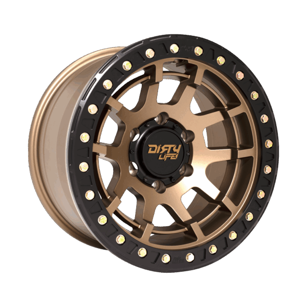 Dirty Life Dual Tek DT4 Dark Matte Bronze 17x9 6x139.7 ET-12