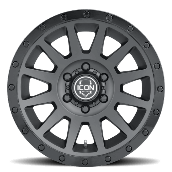 Icon Alloy Wheels Compression Double Black 17x8.5 6x139.7 ET20 - Image 2
