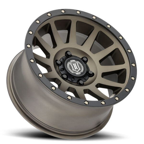 Icon Alloy Wheels Compression Bronze 17x8.5 6x139.7 ET20 - Image 2