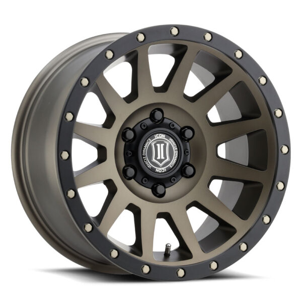 Icon Alloy Wheels Compression Bronze 17x8.5 6x139.7 ET20