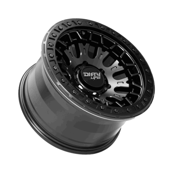 Dirty Life Dual Tek DT3 Matte Black 17x9 6x139.7 ET-12 - Image 3