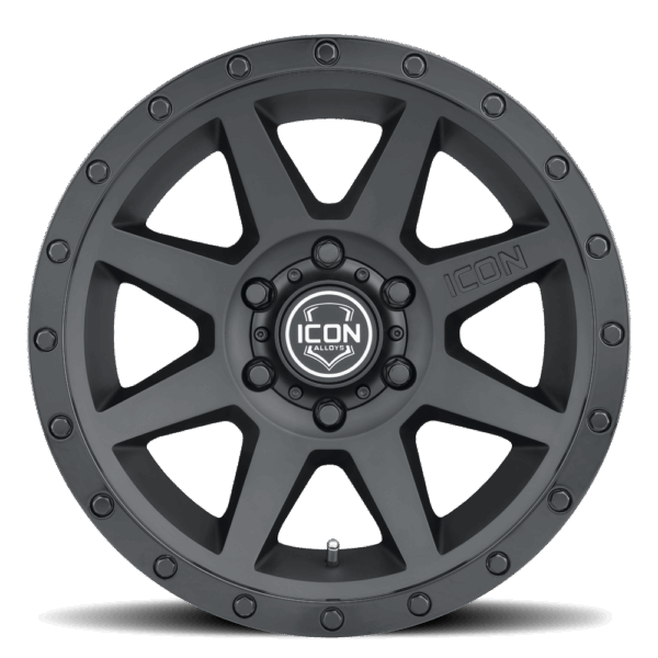 Icon Alloy Wheels Rebound Double Black 17x8.5 6x139.7 ET18 - Image 2