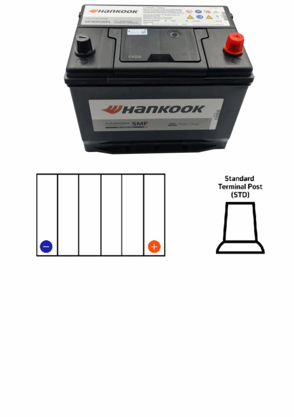 Hankook MF80D26FL 600CCA